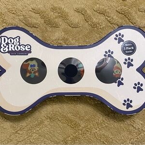 🍀NWT! Socks Dog & Rose Dog-Themed 3-Pack